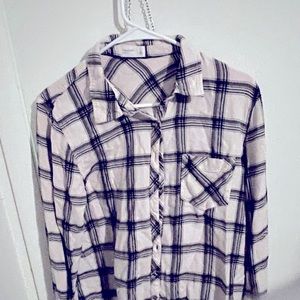 Pink plaid shirt